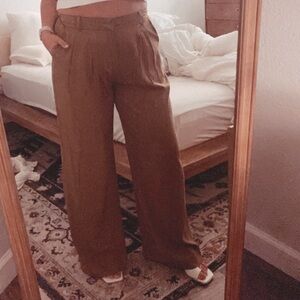 Forever 21 lightweight krinkle trousers